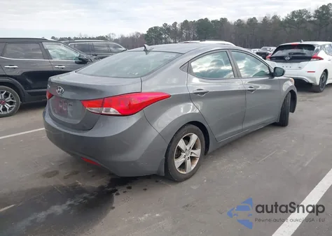 2013 Hyundai Elantra Gls from USA, damaged, VIN 5NPDH4AE9DH316758